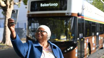 London Bus Aunty Shows the World You’re Never Too Old to Go Viral