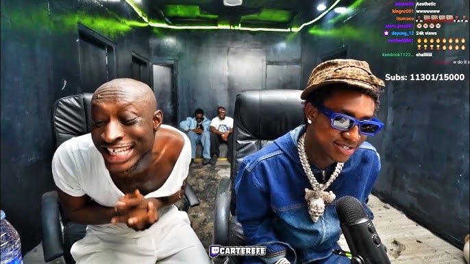 Carter Efe’s and Shallipopi stream