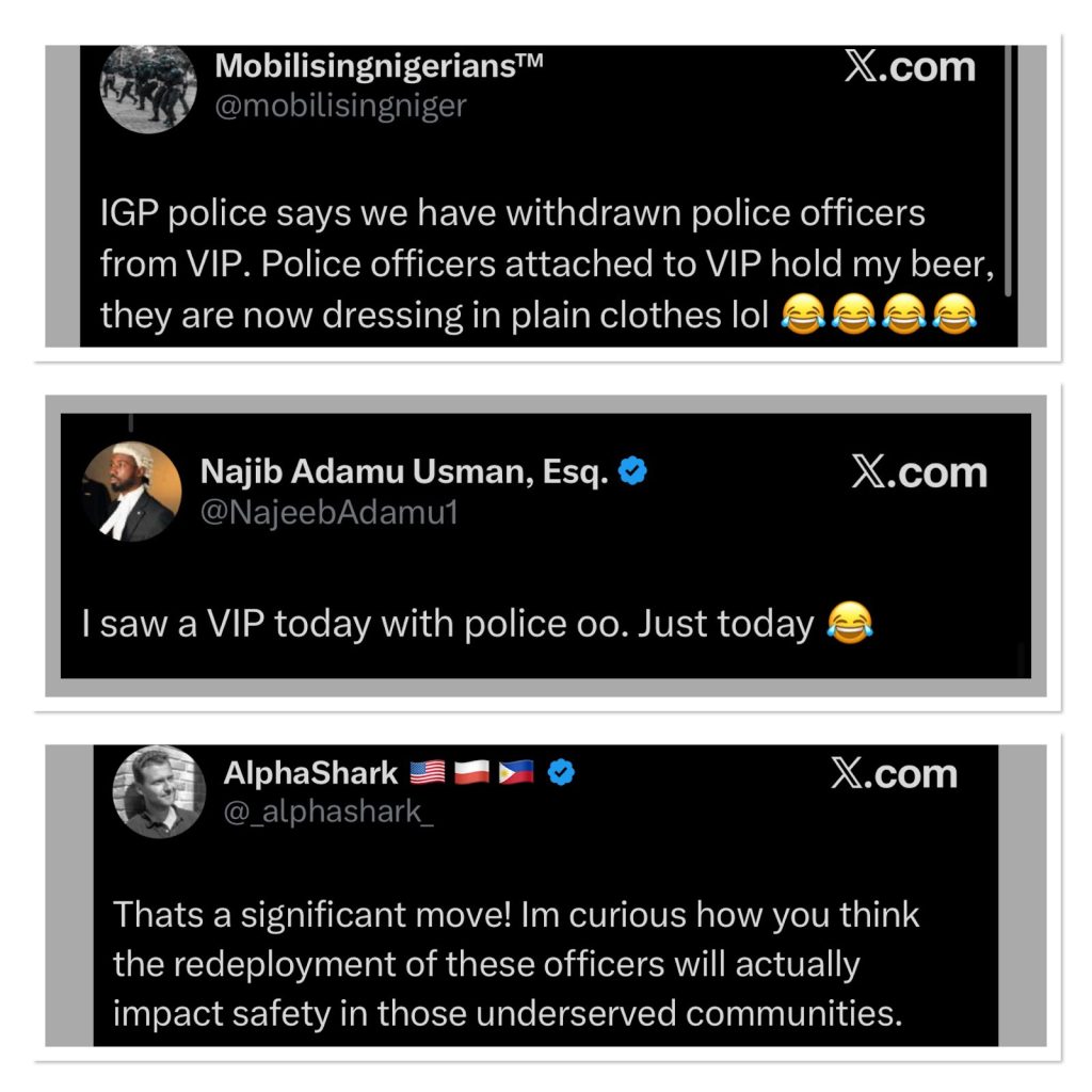 Tinubu Orders Police Withdrawal From VIPs; Here’s What Will Change And Why Nigerians Are Reacting