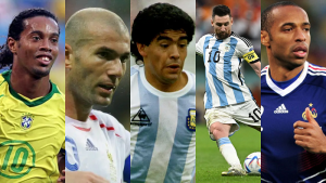 Top 10 Most Skillful Players in Football History