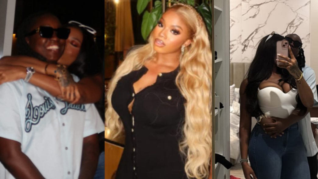 Angel Smith and her lesbian partner