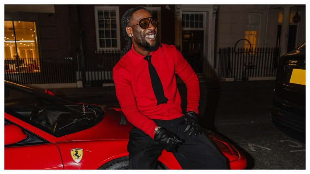 Burna Boy has the best car collection in Africa