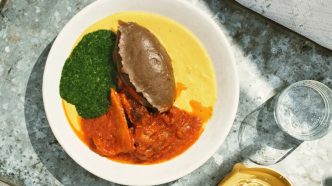 Amala Ewedu and Gbegiri