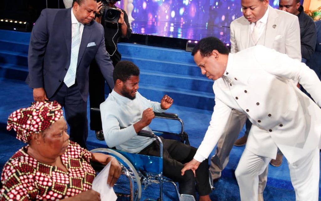 Pastor Chris Oyakhilome’s Healing Claims Go Viral: Miracle or Staged Performance?
