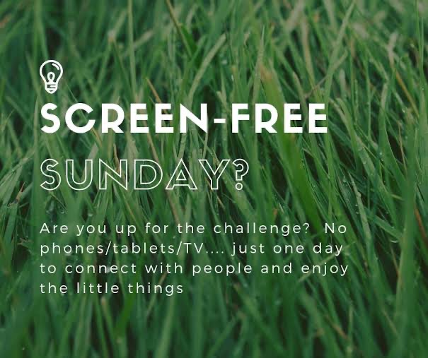 Tech-Free Sundays