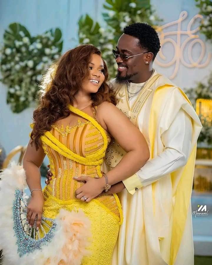 Nigerian Male Celebs Married Ghanaian Women as Efya and Tomi Thomas Tie the Knot