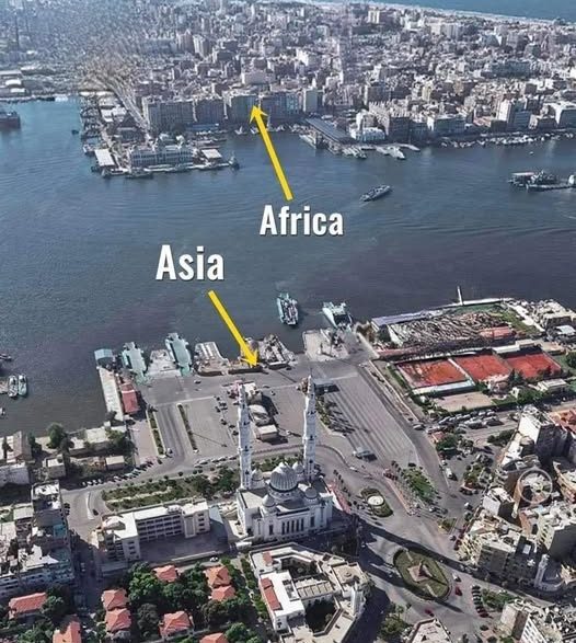 Africa and Asia meet in this one country