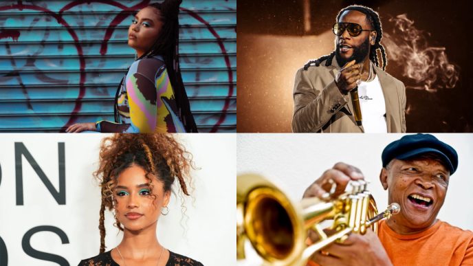 African Artists With The Most Entries on Billboard Top 100