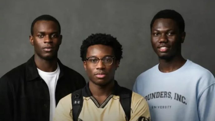 Three Young Nigerians Behind Sorce