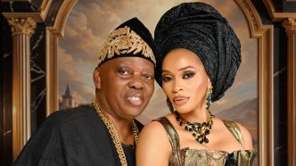 Razak Okoya - the wives and children