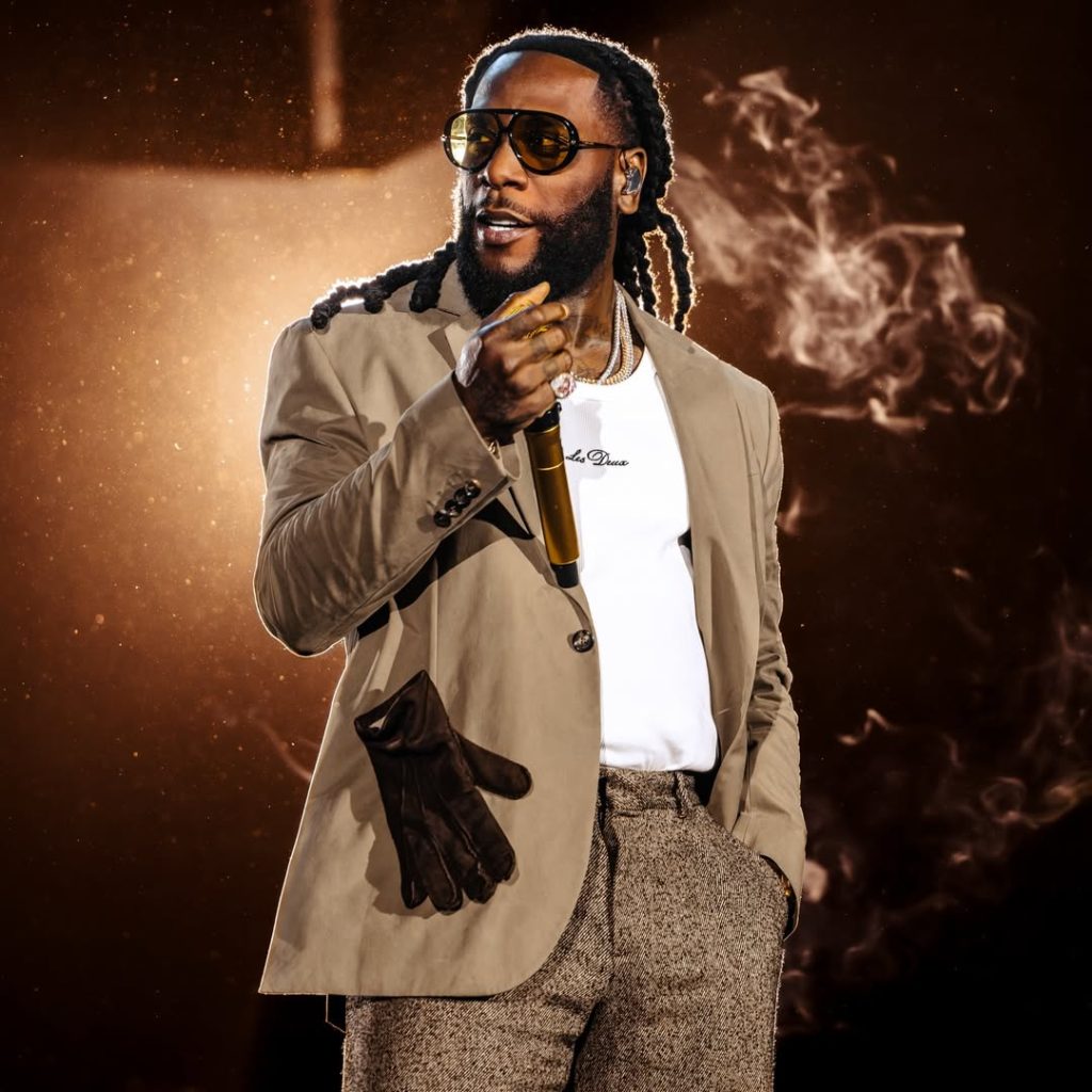 Burna Boy is the African artist with the most billboard entries