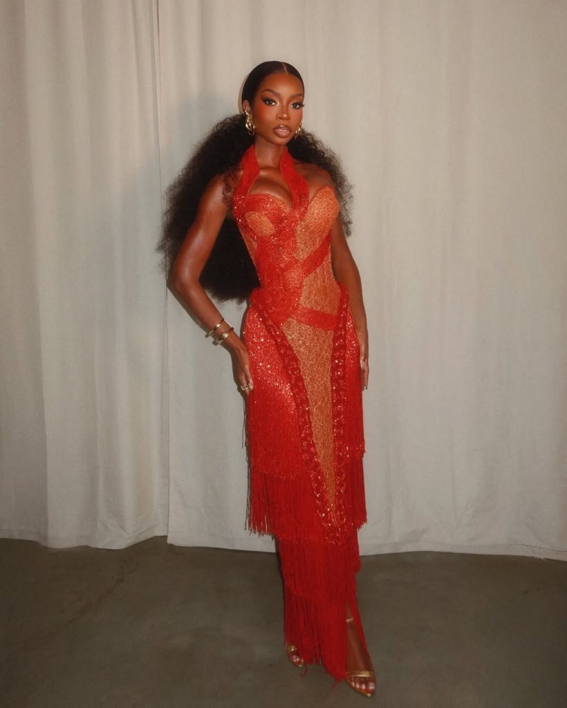 Olandria at the 15th percent pledge gala