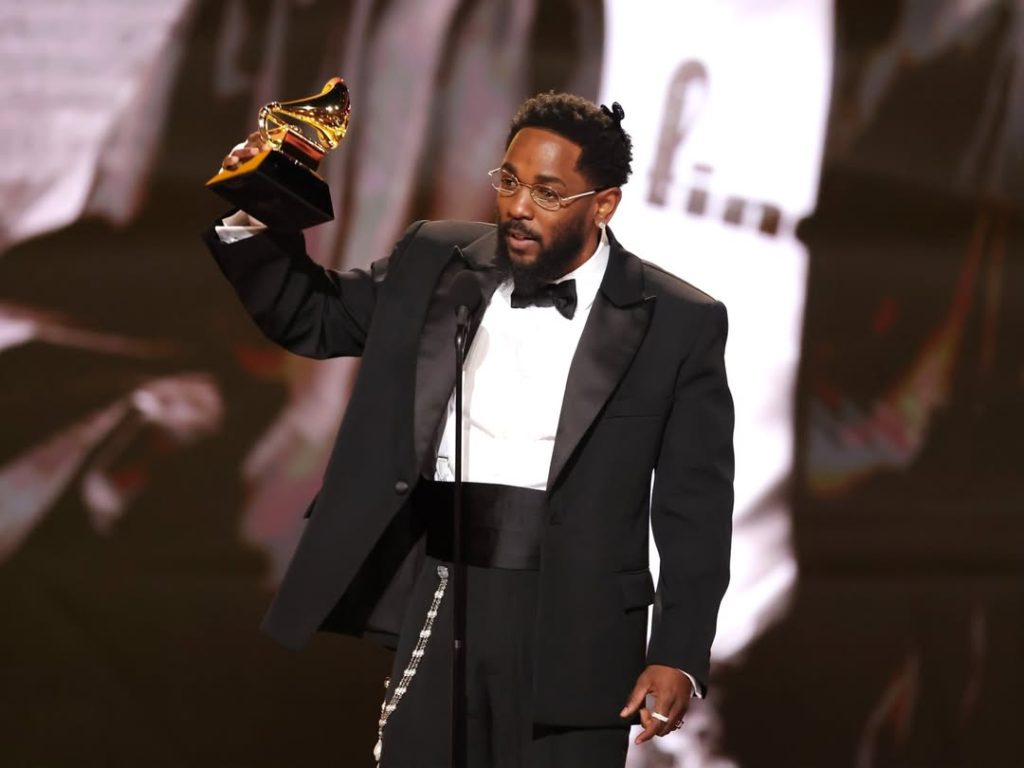 Kendrick Lamar now has the most Grammy Awards..