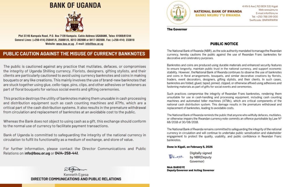Money-Bouquet Ban in African Countries
