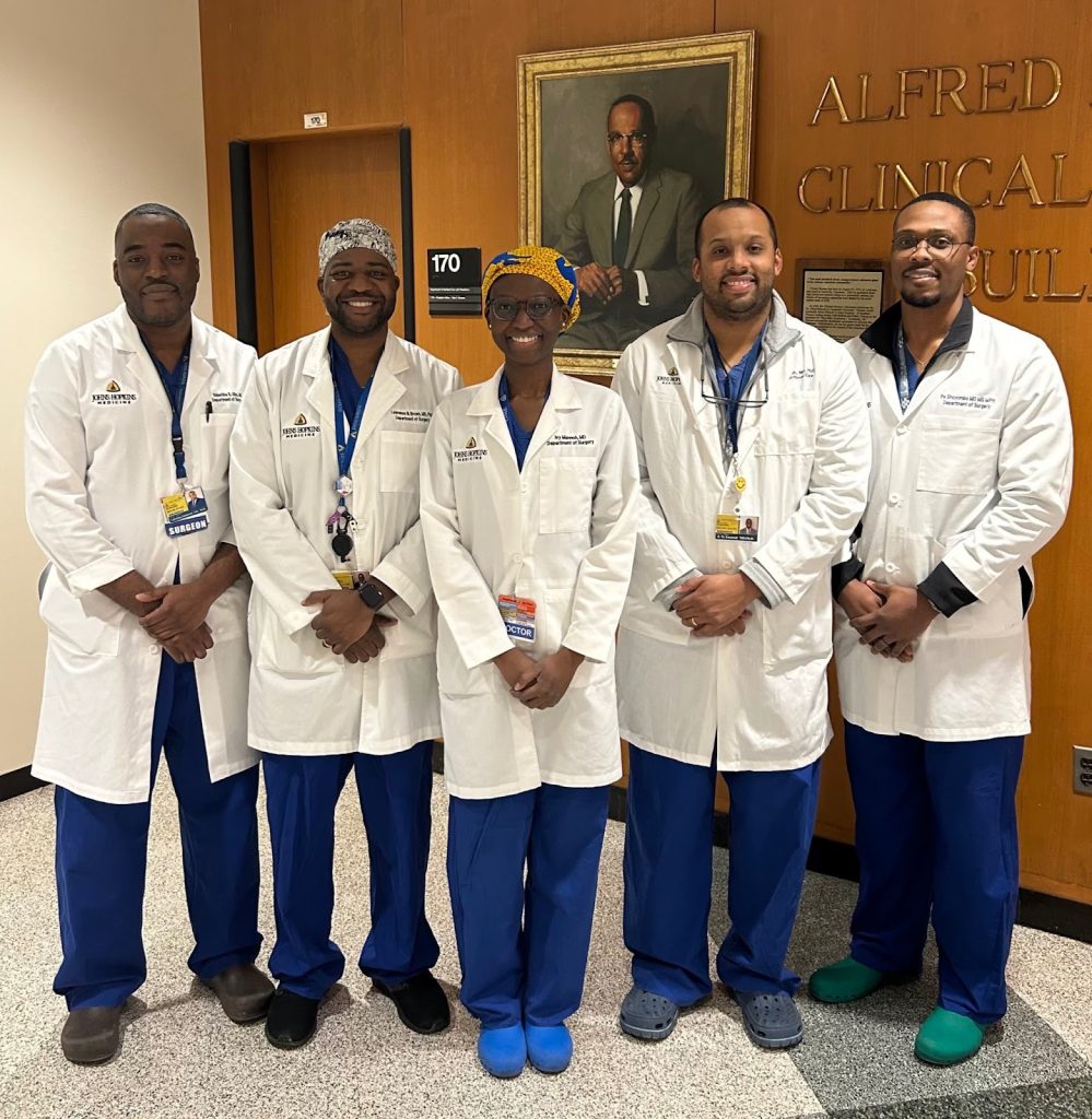 Five African-American Surgeons Leading Johns Hopkins Trauma Surgery 