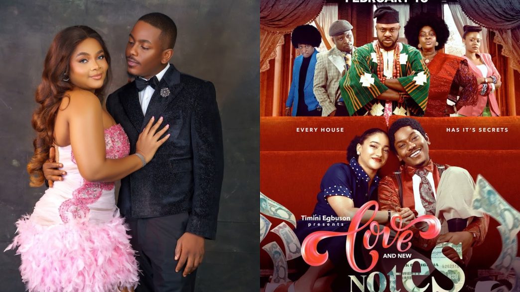 Bimbo Ademoye and Timini