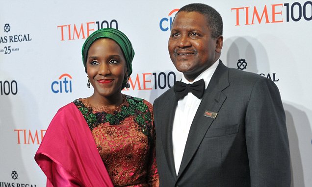 Dangote's second wife