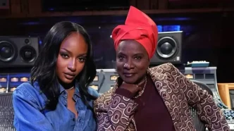 Cross-generational music collaborations Africa