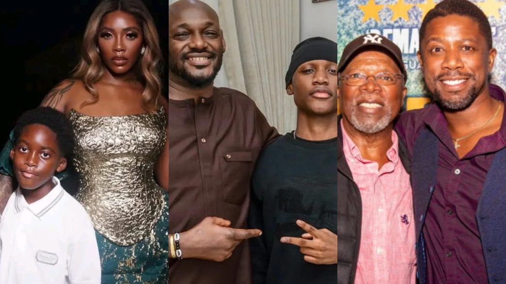 African Celebrities With Look-alike Children