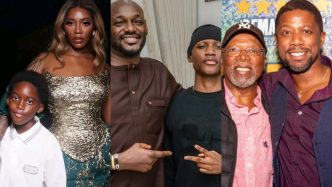 African Celebrities With Look-alike Children