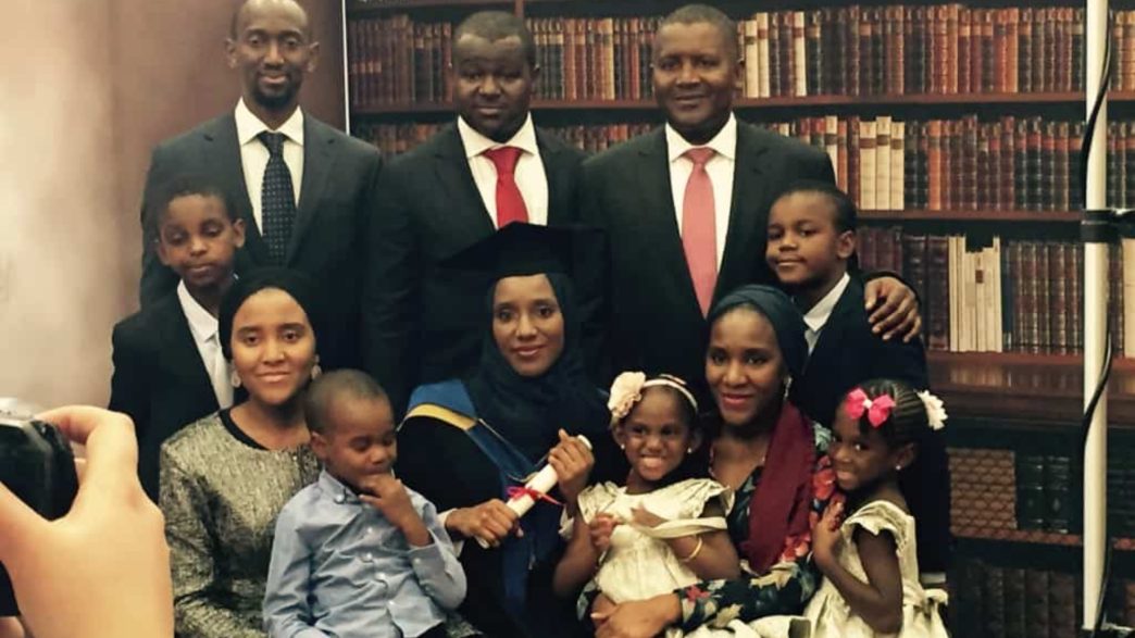 All the Wives and Children of Aliko Dangote and the Roles They Play in His Empire