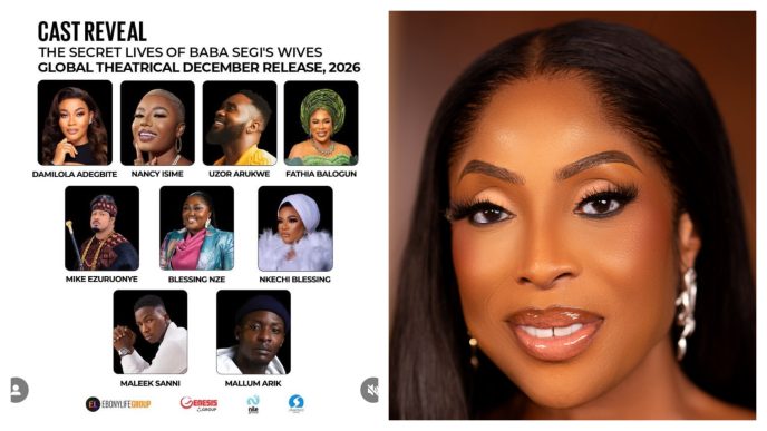 Mo Abudu Expands Star-Studded Cast for The Secret Lives of Baba Segi’s Wives Film