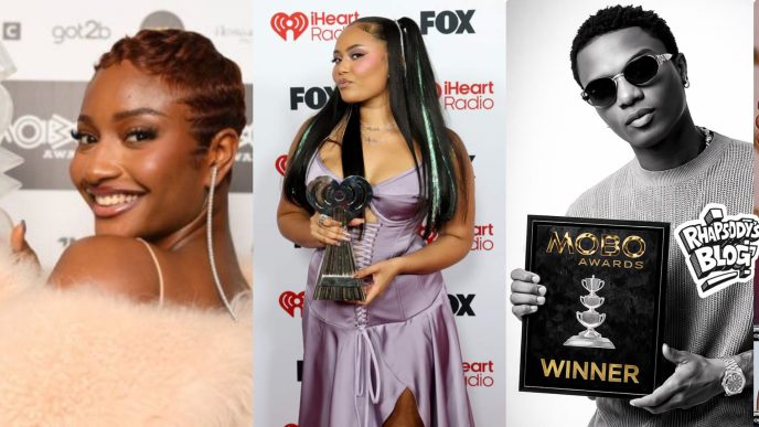 Wizkid, Ayra Starr, and Moliy Dominate Global Stage with Major Award Wins