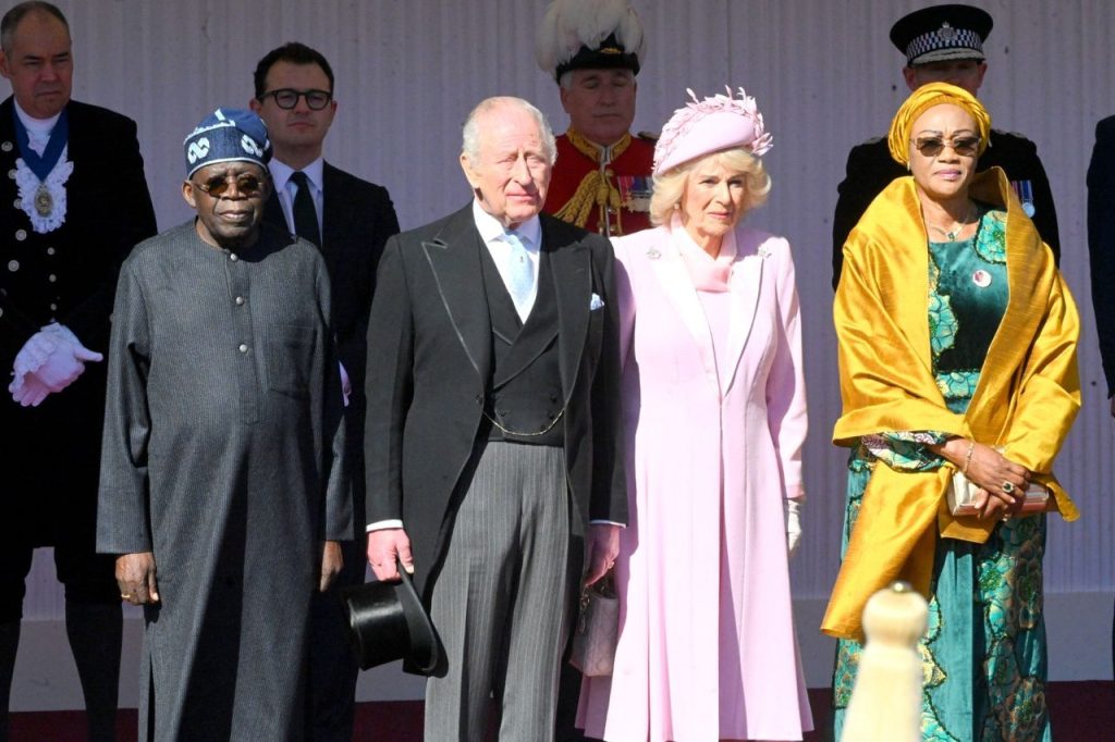 Nigeria’s President,  Tinubu Meets UK Royals During Official State Visit