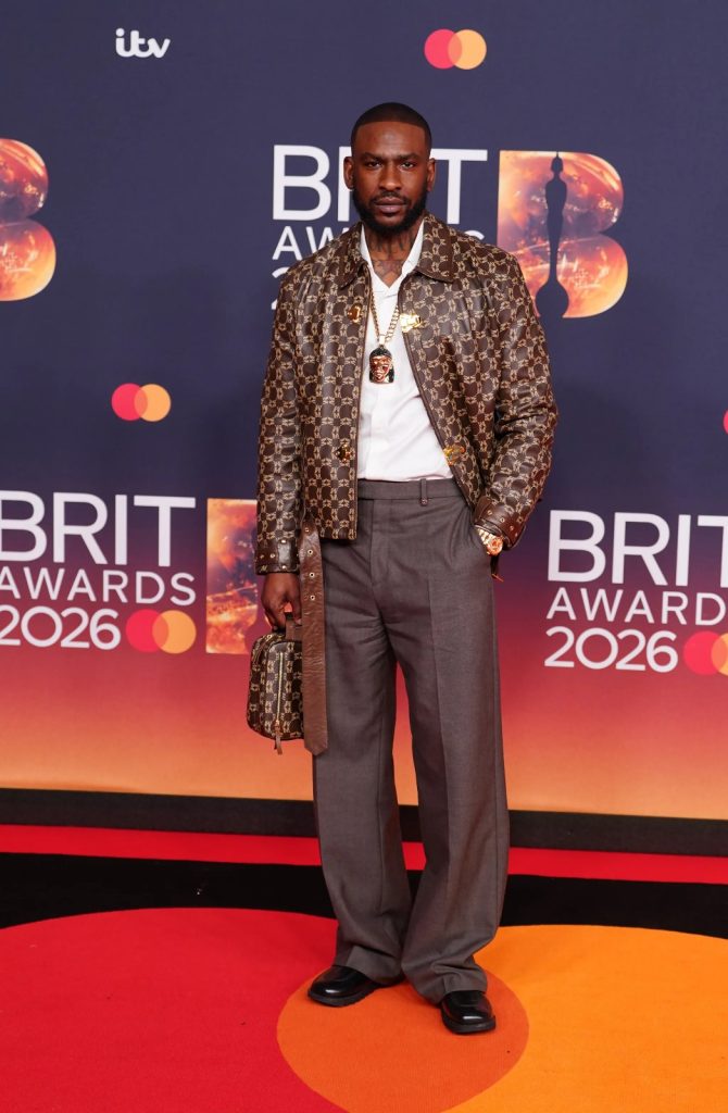 Skepta at the Brit Awards 2026