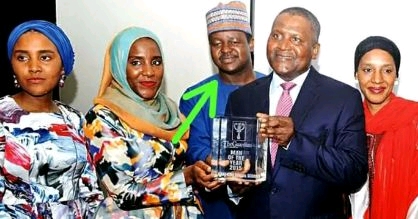 Dangote's adopted son