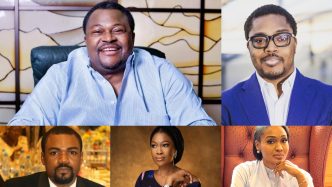 Mike Adenuga's wife and children