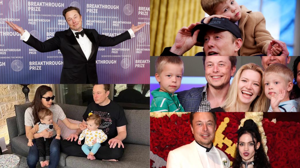 Meet the 4 Baby Mamas & 14 Kids of the Richest Man in the World, Elon Musk