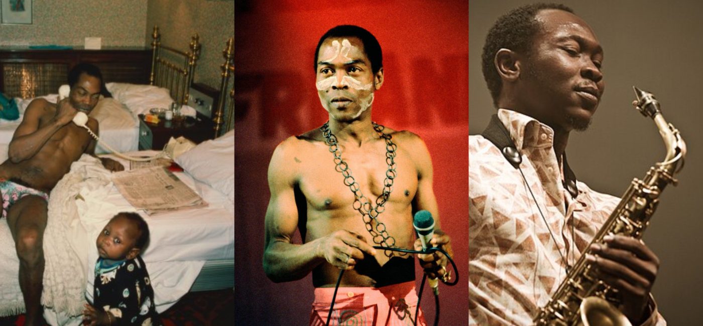 Seun Kuti and Fela Kuti