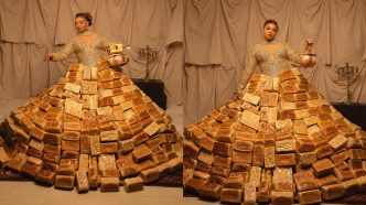 Queen Mercy Atang’s AMVCA Dress Gets Guinness World Records’ Attention 