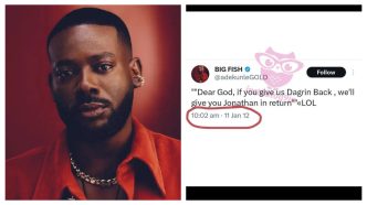 Adekunle tweet