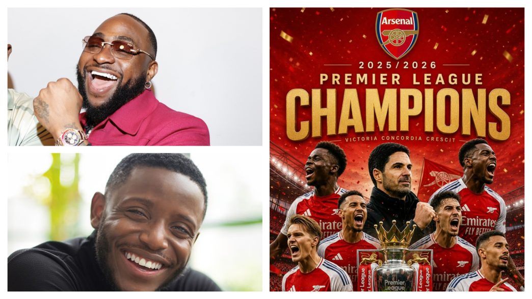 Celebrities reaction to arsenal winning