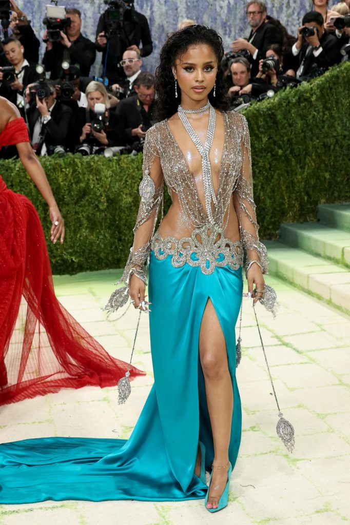 Tyla Spotted at the Met Gala 2026