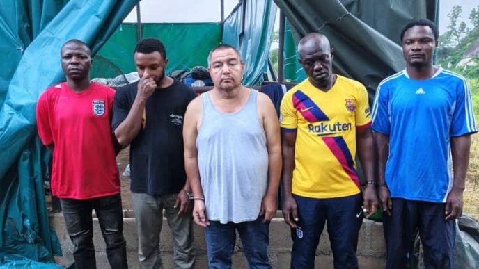 NDLEA Arrests Mexican and 4 Others in Multi-billion-naira Oyo Forest Drug Lab Bust