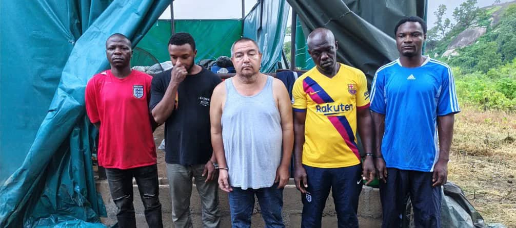 NDLEA Arrests Mexican and 4 Others in Multi-billion-naira Oyo Forest Drug Lab Bust