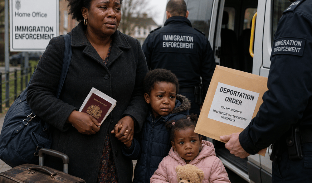 Osun Woman Narrates How Father of Her Children Orchestrated Their Deportation from the UK to Marry Another Woman