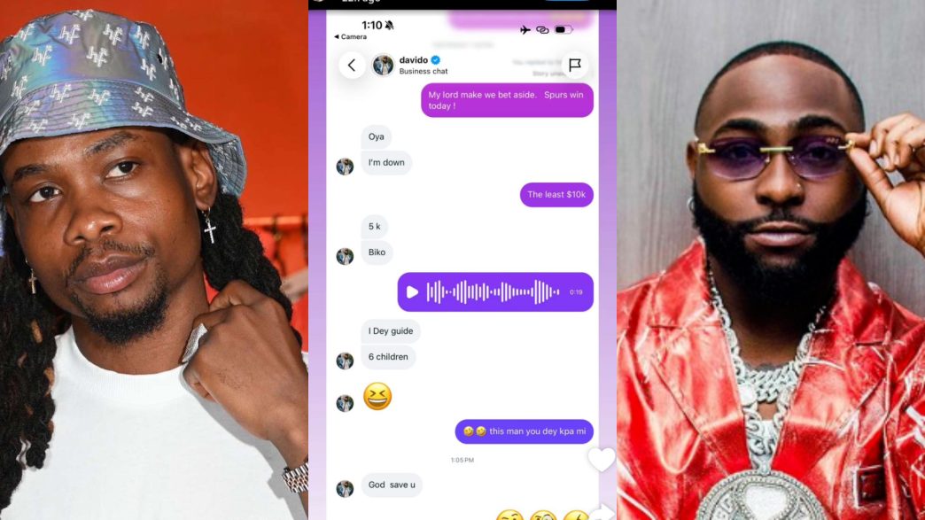 Davido Tells Yhemolee He Has 6 Children,