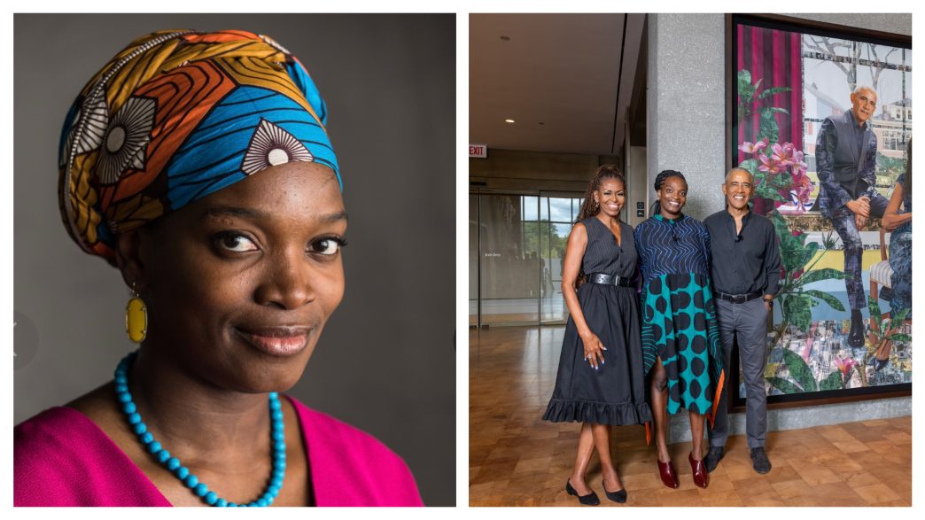 Who is Njideka Akunyili? The Artist Michelle and Barack Obama Commissioned for an Official Portrait