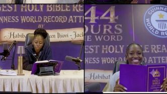 Nigerian Woman Attempts 144-Hour Bible Reading Marathon Guinness World Record