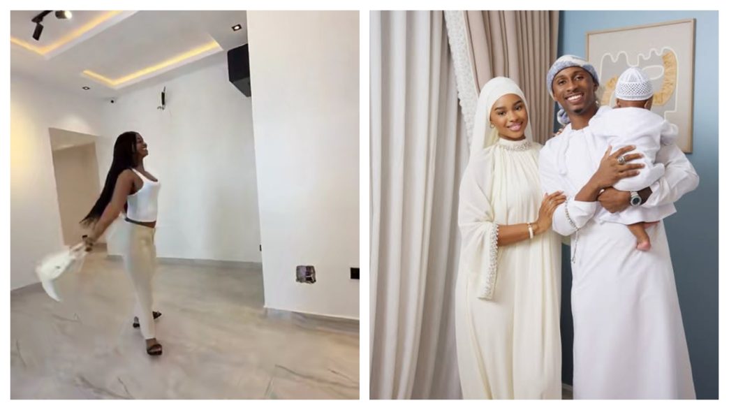 Priscilla Ojo and Juma Jux Show Off New Lagos Home, Say 'No More Apartments'