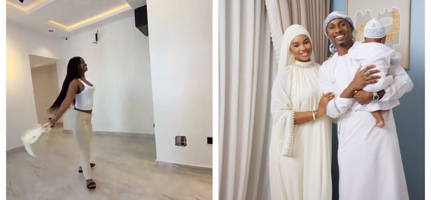 Priscilla Ojo and Juma Jux Show Off New Lagos Home, Say 'No More Apartments'