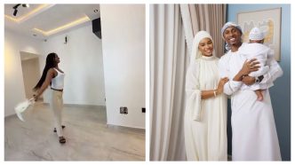 Priscilla Ojo and Juma Jux Show Off New Lagos Home, Say 'No More Apartments'
