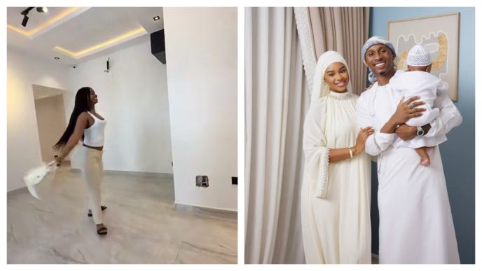 Priscilla Ojo and Juma Jux Show Off New Lagos Home, Say 'No More Apartments'