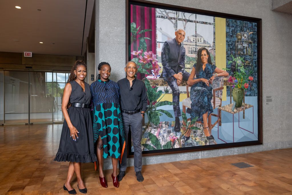 Who is Njideka Akunyili? The Artist Michelle and Barack Obama Commissioned for an Official Portrait