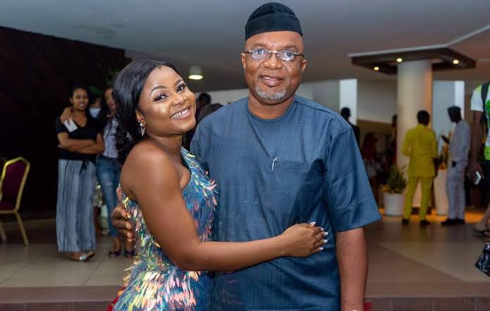 Bimbo Ademoye and her father