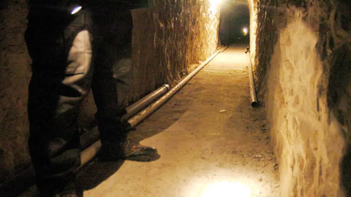 Mexican Officials Discover 21ft Tunnel That Leads to the US